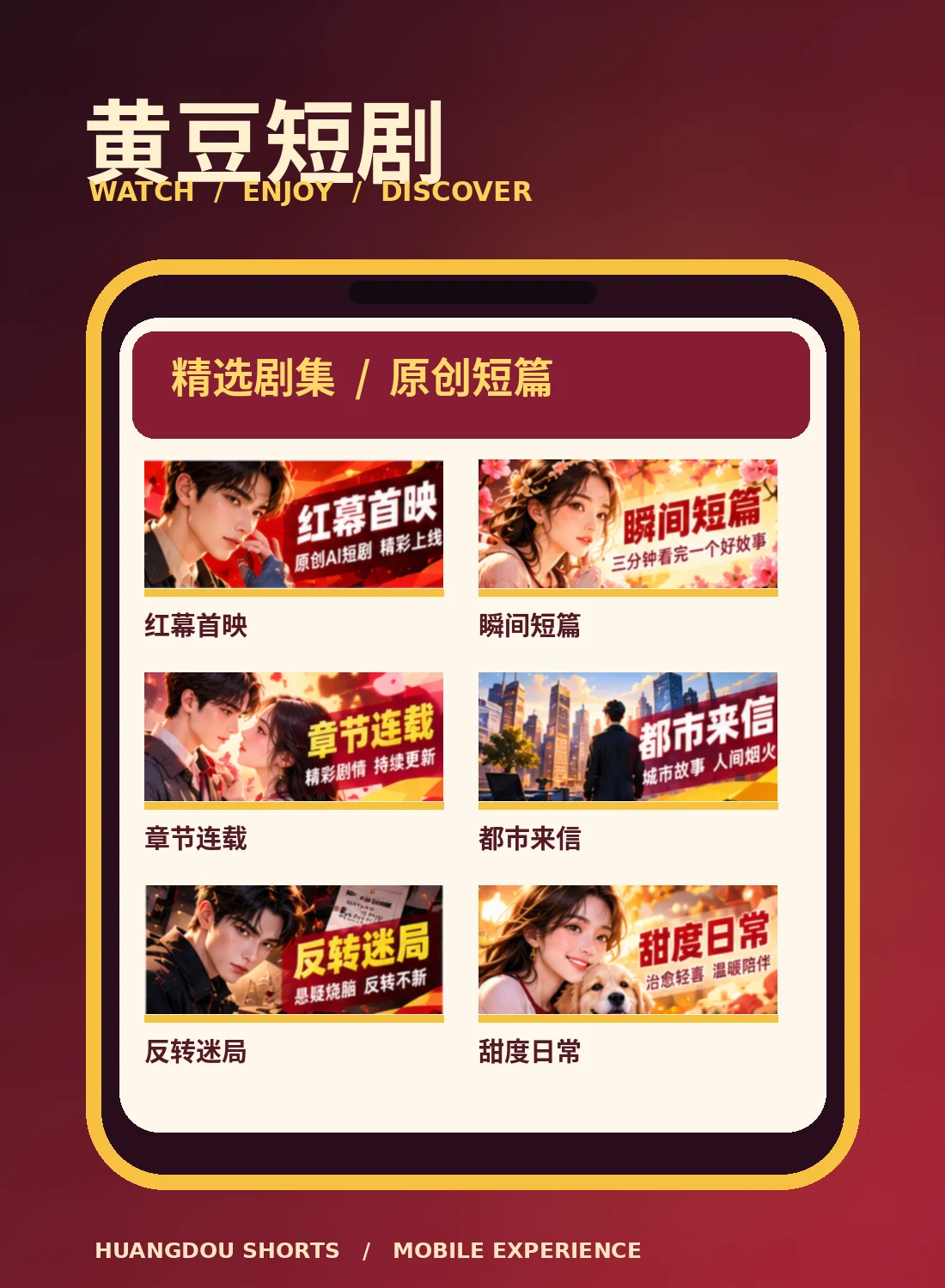 黄豆短剧移动剧场